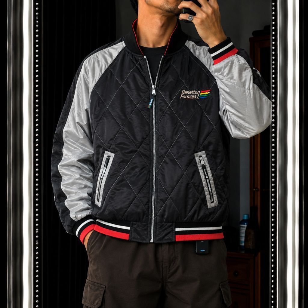 varsity jacket benetton formula 1