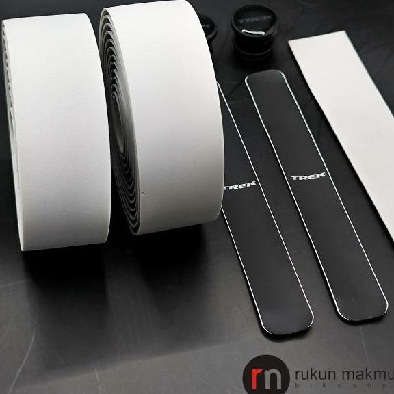 Promo Bontrager Trek Road Cycling Bartape GEL CORK 2.5 mm Black / Beige - Handlebar Tape Set With Co