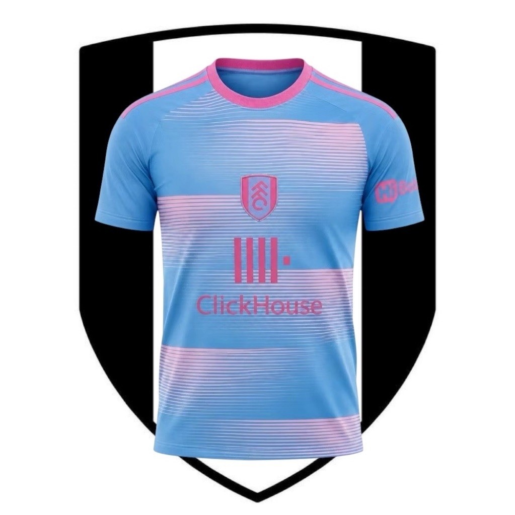 JERSEY FULHAM TERBARU 26/27 kaos bola custom Full printing