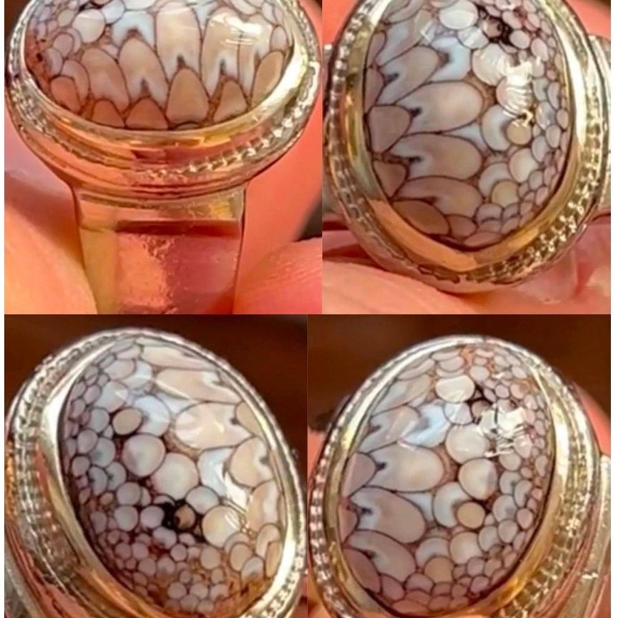 NATURAL CINCIN JHIPEN SISIK ULAR FULL SISIK AJIB ANTIK VARIAN LANGKA