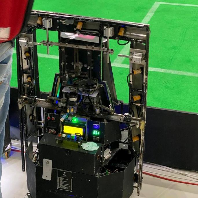 robot sepak bola robotic club unsri 2024