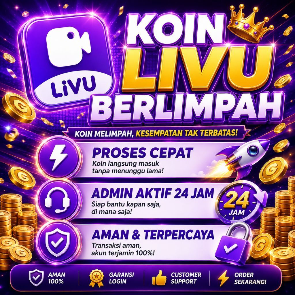 Akun Livu isi Koin Siap Pakai Termurah Se-Shopee Harga Terbaik