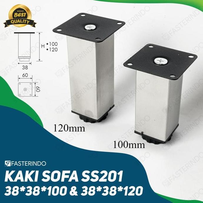 [] Kaki Sofa / Kaki Lemari / Kaki Sofa Kotak Stainless