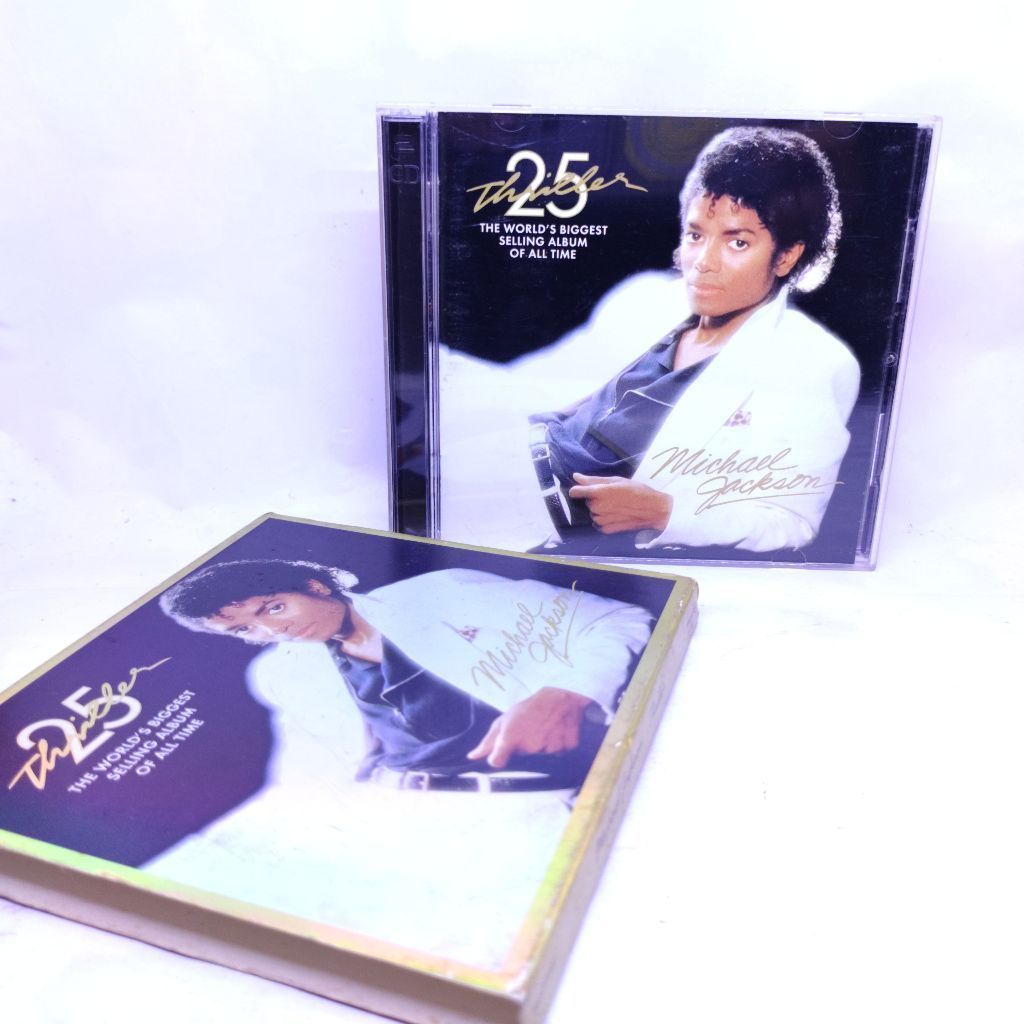 kaset CD Michael jackson - thriller 25 2 disc