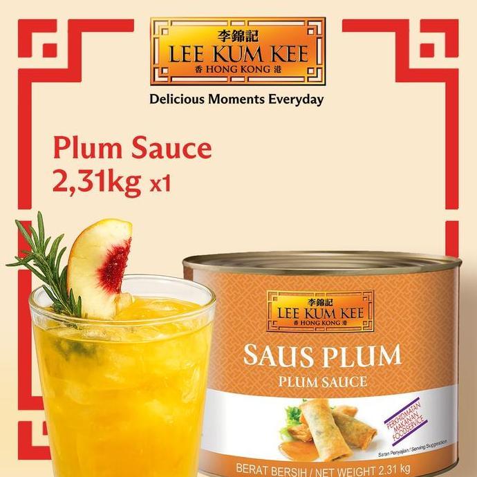 LEE KUM KEE Plum Sauce | Saus Plum 2,31 KG