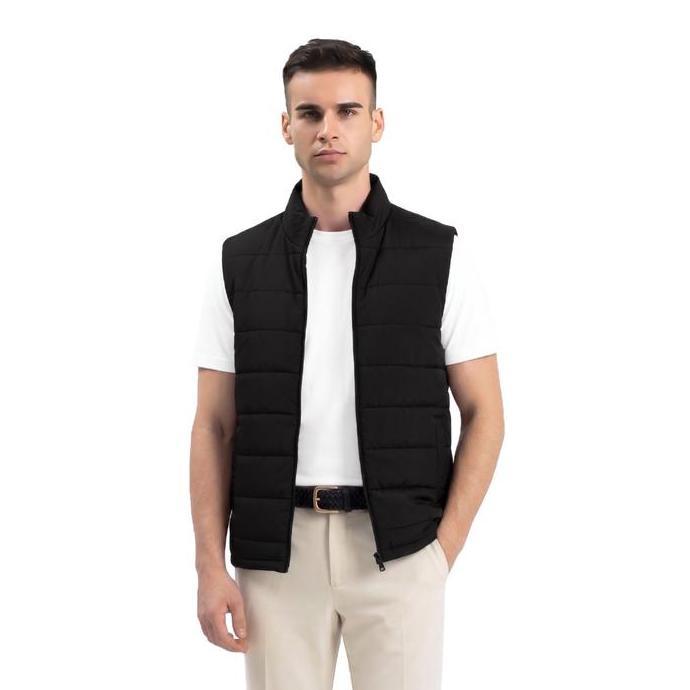 Ribsgold Puffer Vest | Vest Puffer Pria Casual