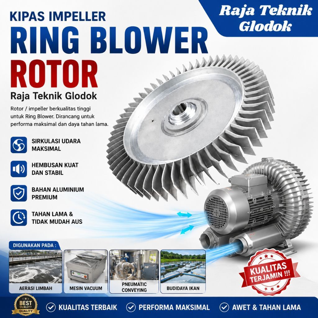 Kipas / Impeller Ring Blower HB-1500 2HP