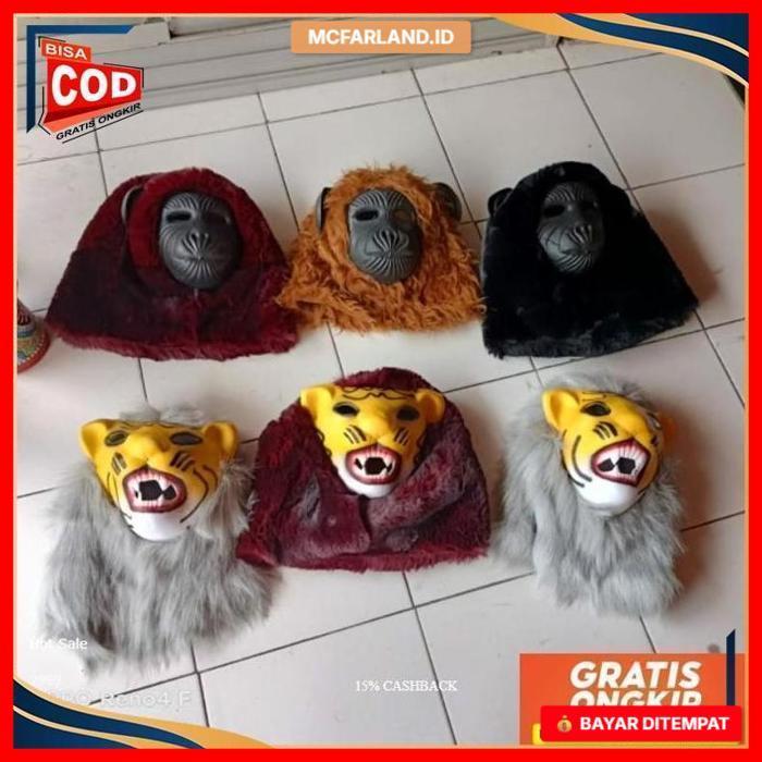 topeng monyet/topeng singa Desain Baru