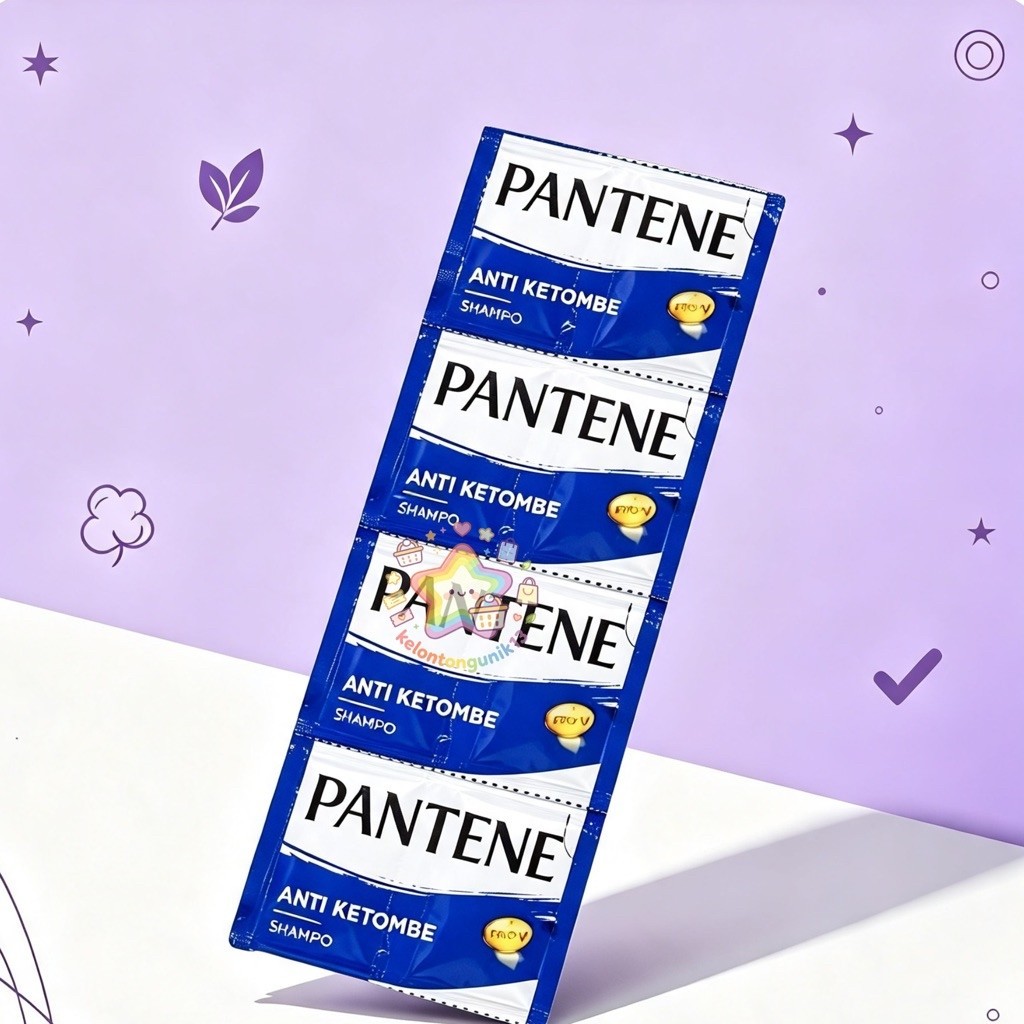 shampo pantene biru anti ketombe / shampo pantene rencengan