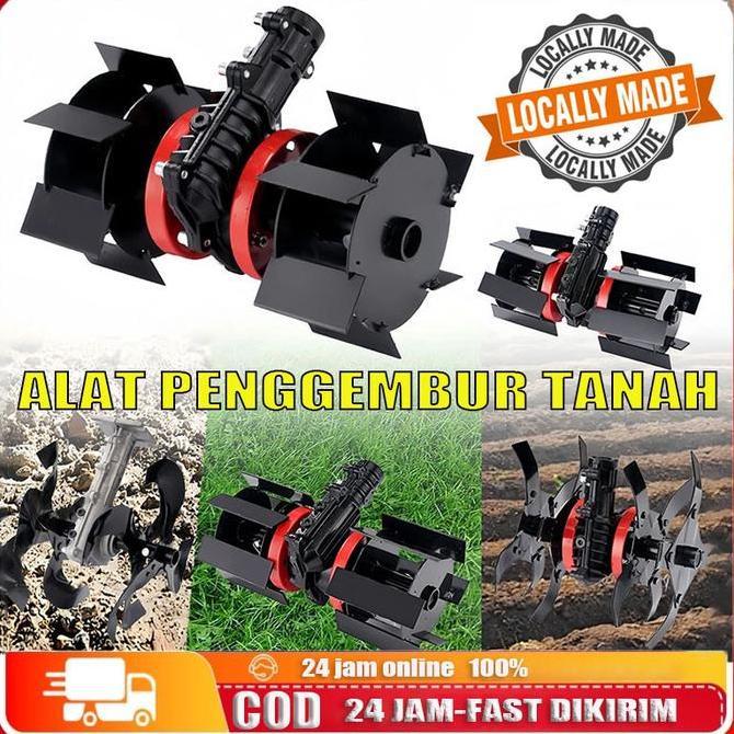 Ratu_seller428 - DISKON 50% Alat Penggembur Tanah Mini Tiller Penyiang Gulma Model Cakar Cangkul Lur