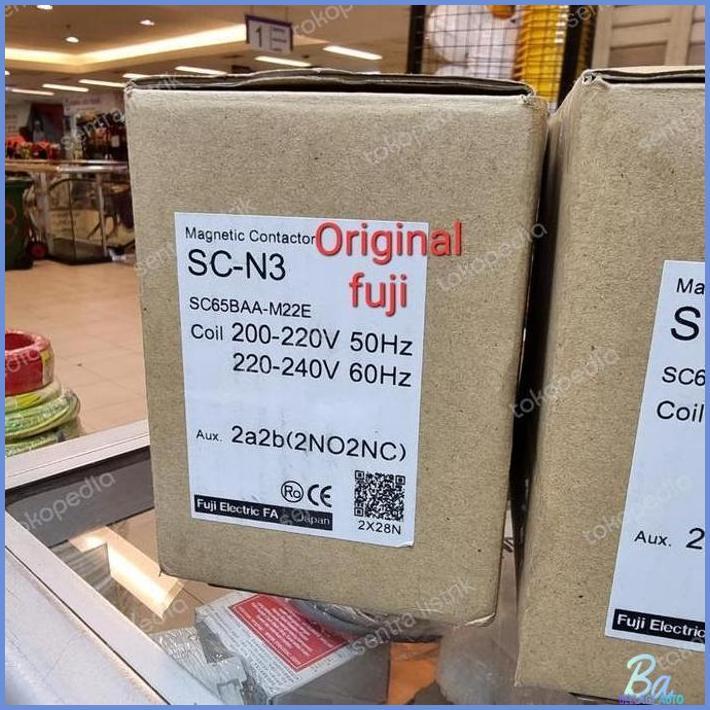 KONTAKTOR FUJI SC-N3 CONTACTOR SC-N3 FUJI PROMO