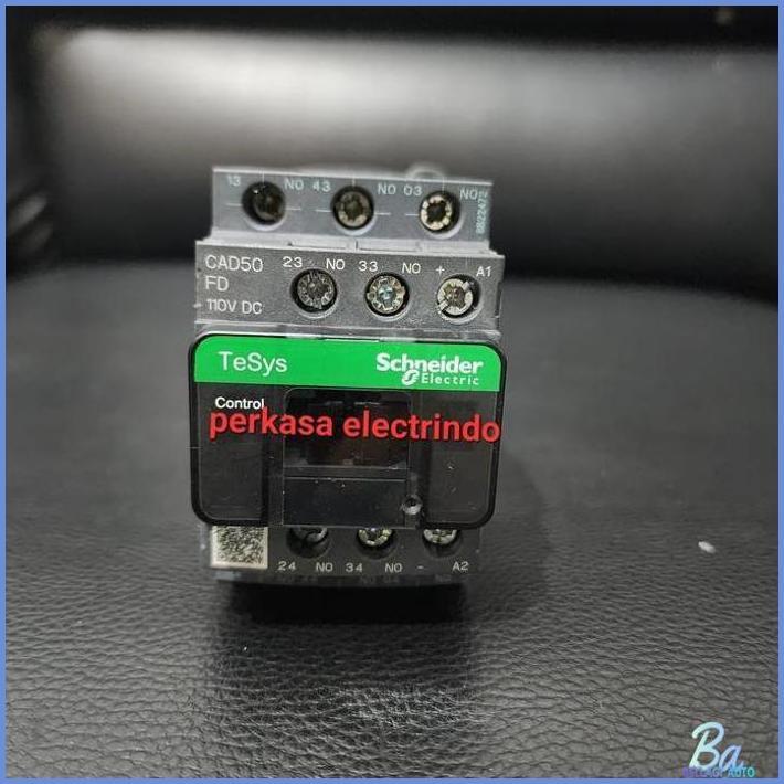 KONTAKTOR CONTAKTOR SCHNIDER CAD50FD 110V DC ORIGINAL SCHNEIDER KHUSUS