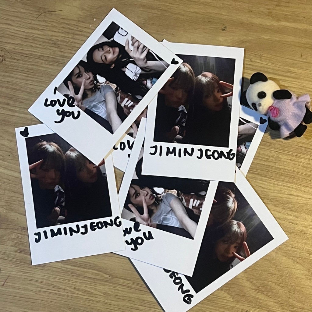 JIMINJEONG AESPA winter karina polaroid
