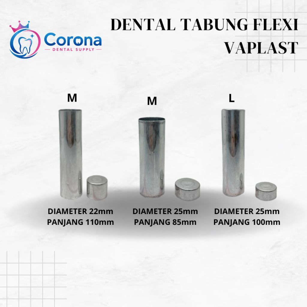 DENTAL TABUNG FLEXI VALPLAST/DENTAL CATRIDGE VALPLAST
