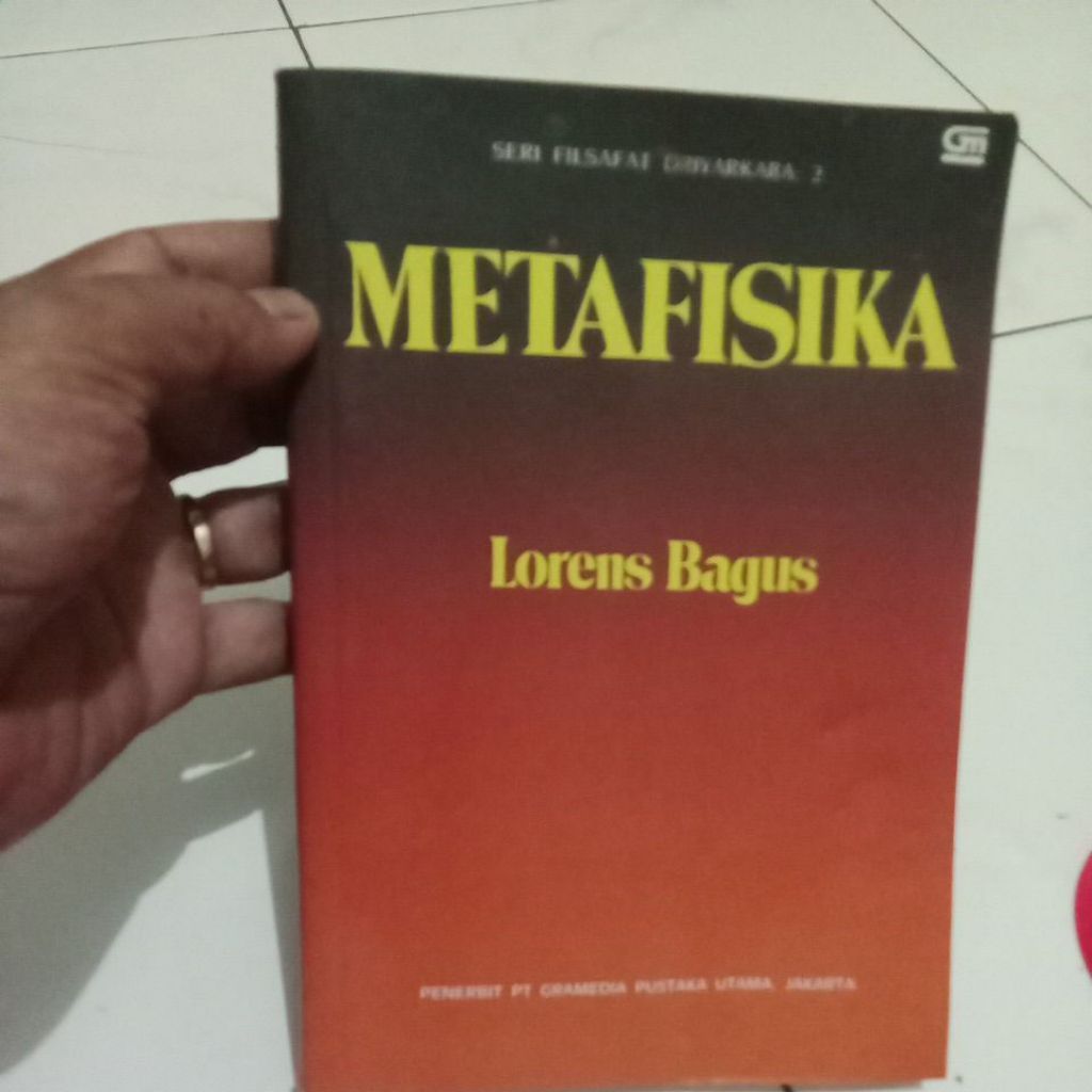 Metafisika Lorens Bagus Filsafat Driyarkara 1991