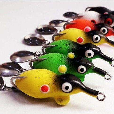 BUFO SOFTFROG SLULUP Tenggelam 3.5 cm / 6.5 gram Umpan Gabus dan Toman