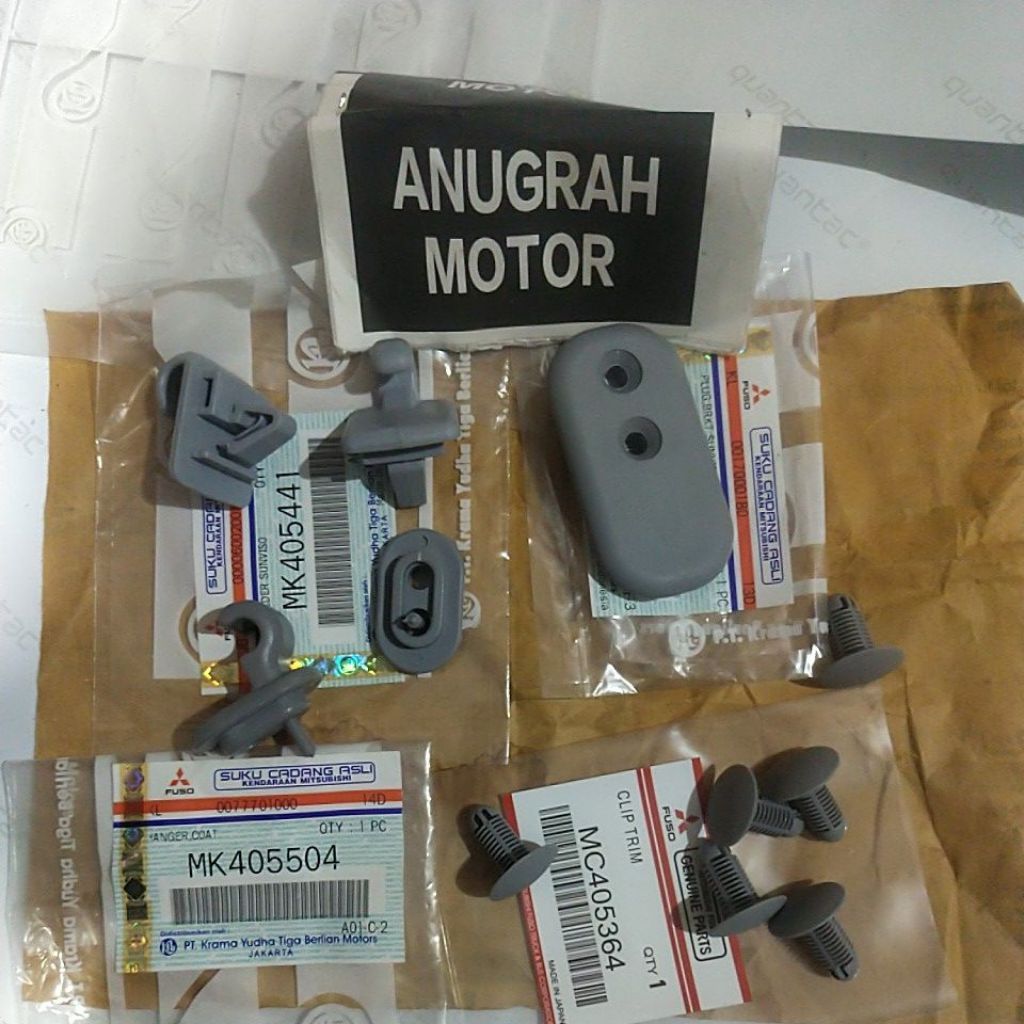 KLIP PLAFON CANTER SET CLIP KABIN DEPAN ORSINIL ASLI MITSUBISHI KTB