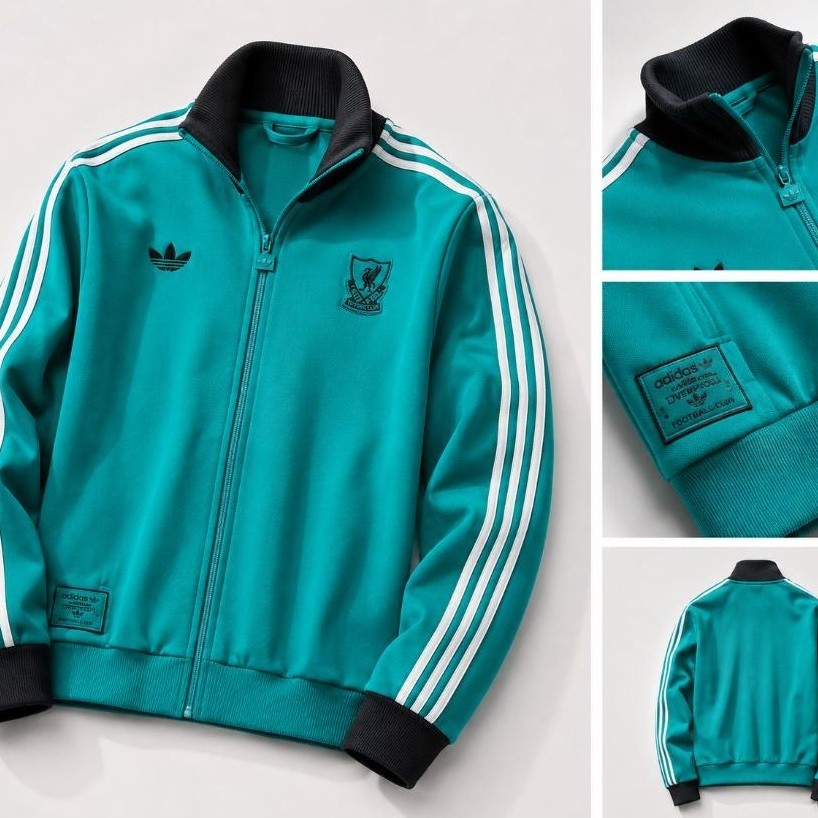 Jaket TrackTop Style Adidas Liverpool