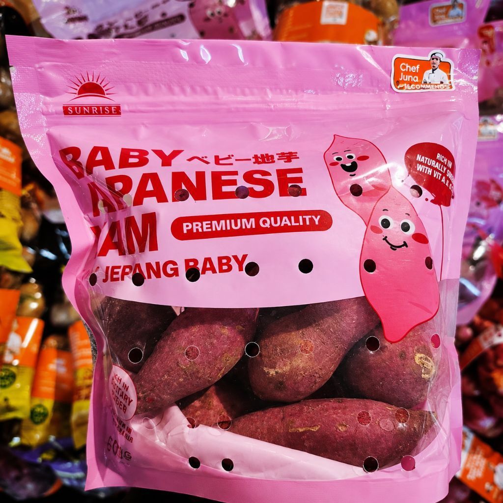 Ubi Jepang Baby Japanese Sweet Potato Premium Quality 600g