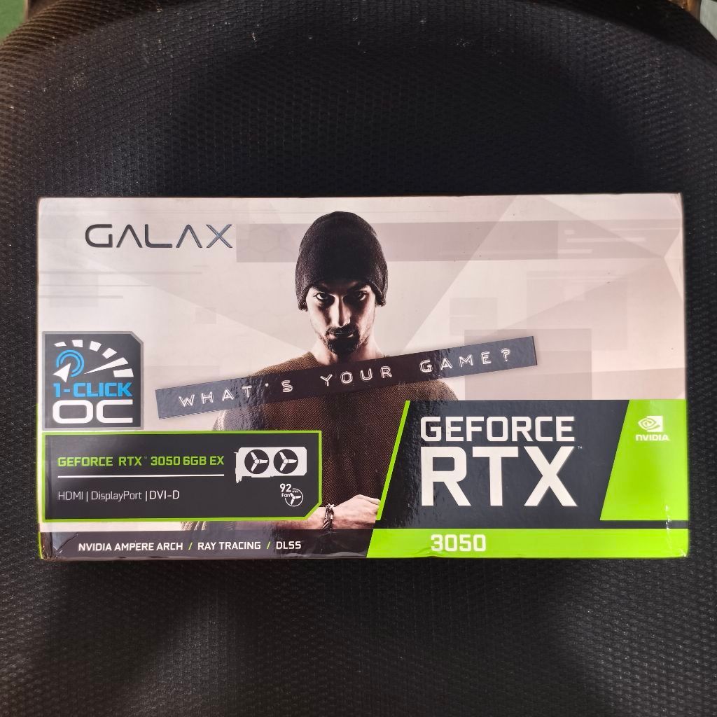 VGA Galax RTX 3050 6GB Bekas Garansi Resmi ON 2027