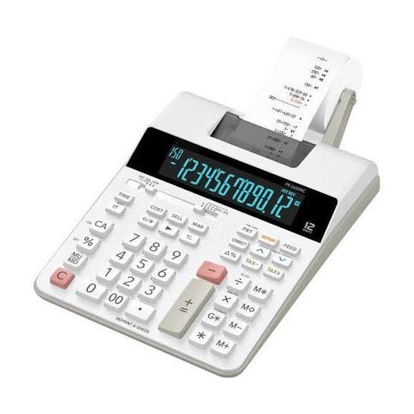 Kalkulator Print struk HR-8 HR-100 FR-2650 | Kalkulator printing struk bon