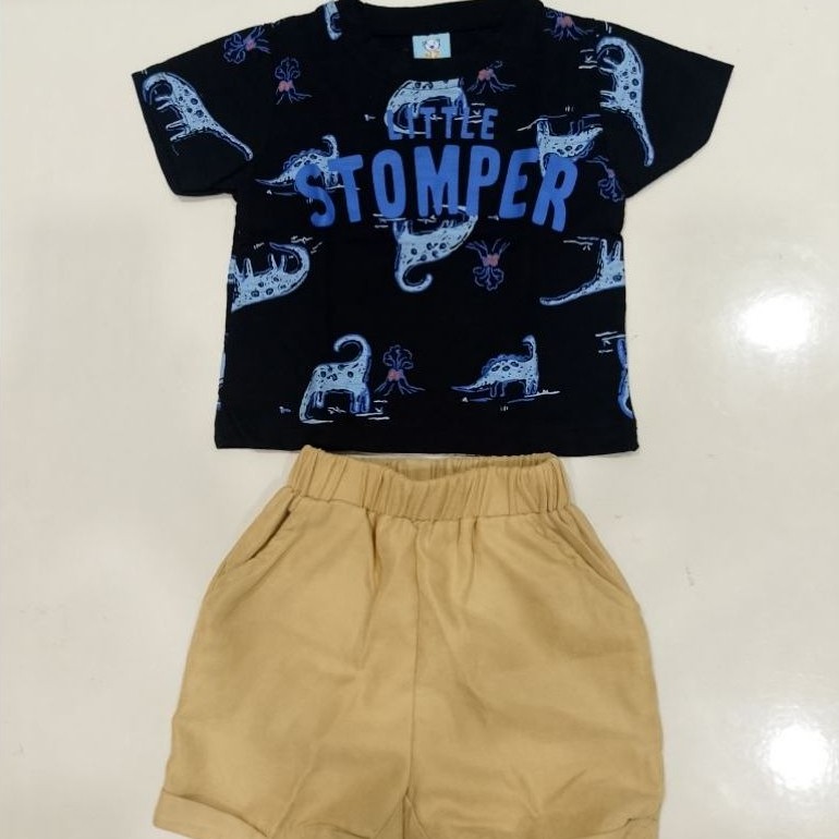 PRELOVED like new setelan bayi laki-laki umur 3-6 bulan merk NZ Bear (dulu beli di yogya plaza)
