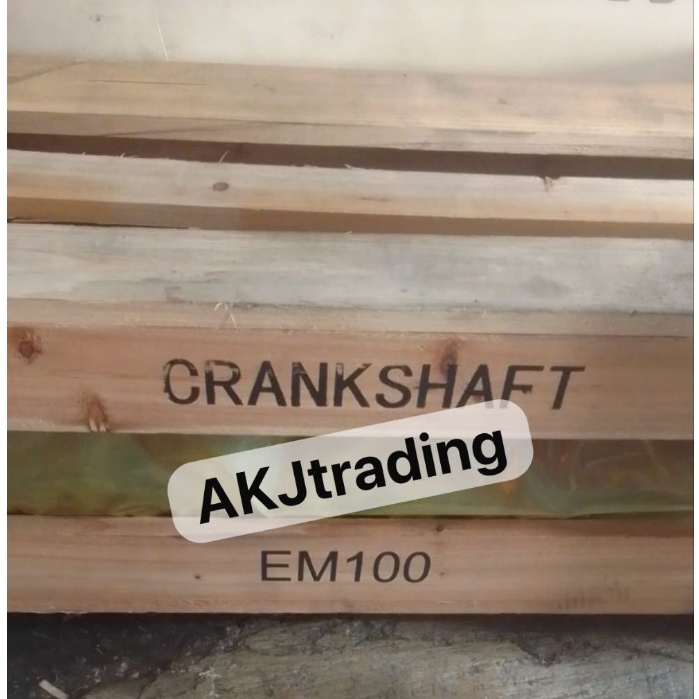 EM100 Crankshaft EM100 kruk as kruk em100 hno poros engkol em100 crankshaft