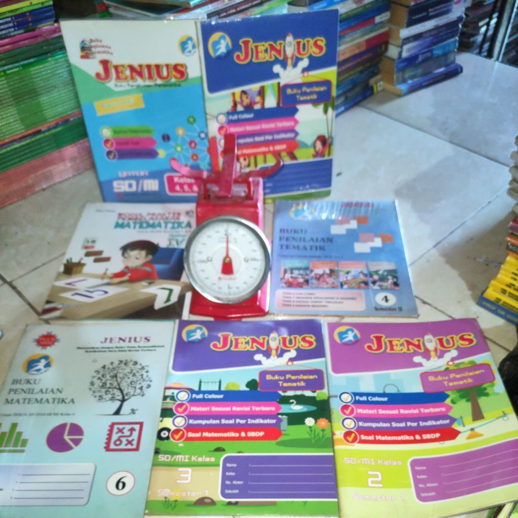 BUKU JENIUS MATEMATIKA SBDP UNTUK SD MI