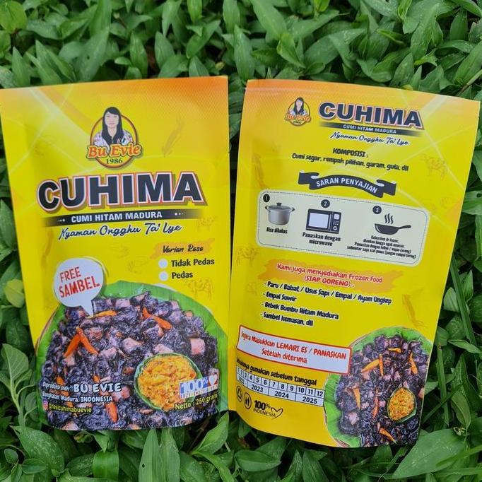Cuhima 250gr (Cumi Hitam) Free Sambel