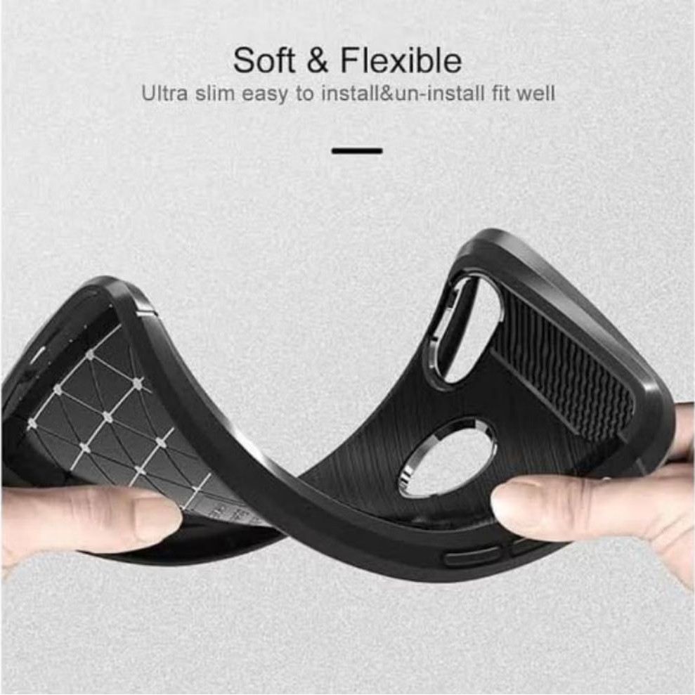 IPHONE SE 2020 CASE SLIM FIT CARBON SOFTCASE FIBER MULTI IPAKY CARBON