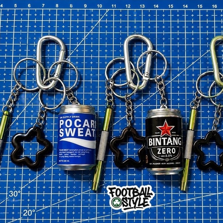 Keychain ganci skena y2k skate pria