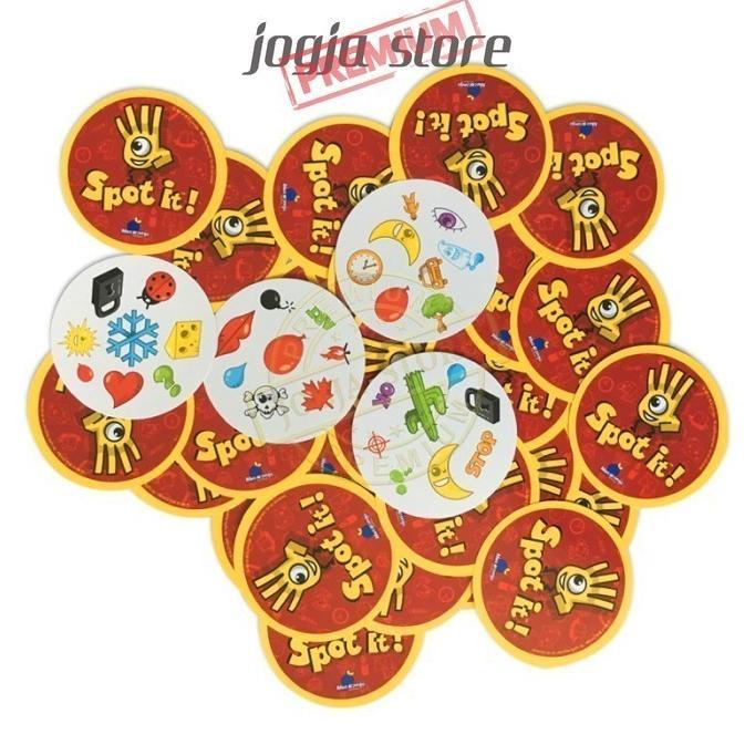 BARUU Mainan Edukasi Anak Spot It Game Kartu Spot It Classic Card Board Game