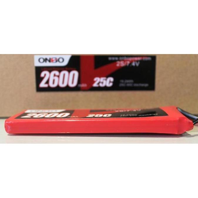 Lipo 2S 7.4V 2600Mah 25-50C Onbo Power