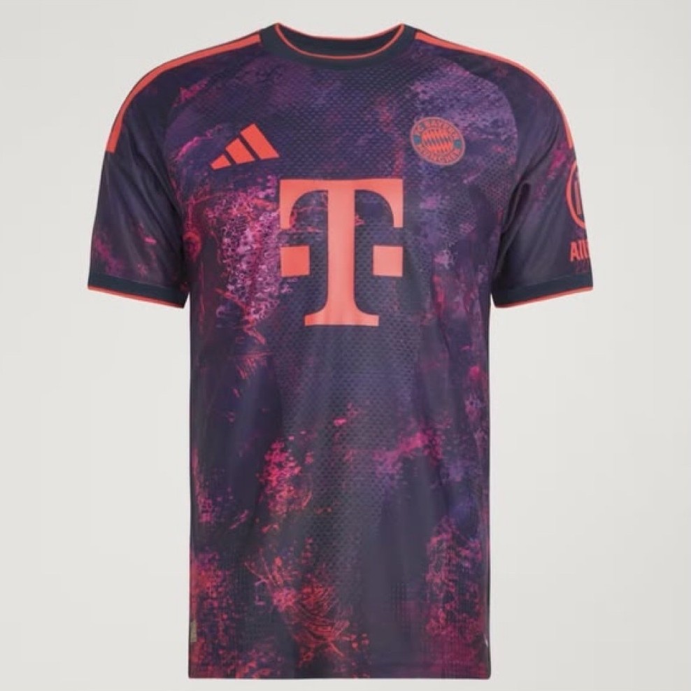adidas FC Bayern 26/27 Third Authentic Jersey Multicolor BNWT Original Resmi KQ6514