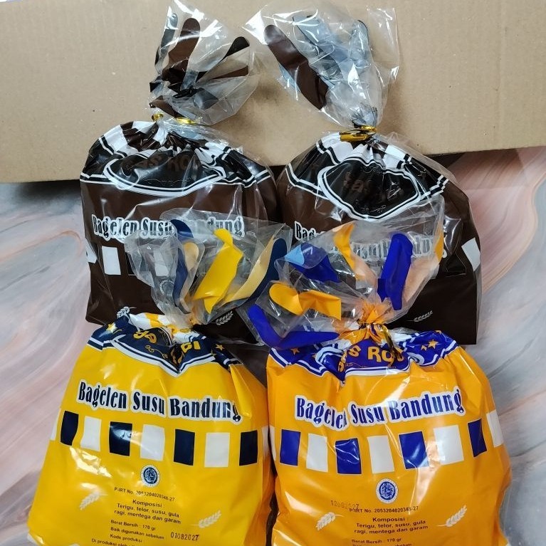 roti kering Bagelen susu bandung paket 4 bungkus rasa susu keju coklat yas roti