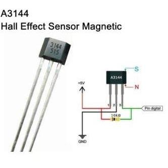 [] HALL EFFECT SENSOR A3144 Modul