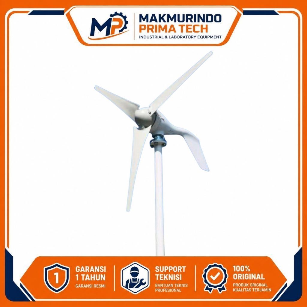 Turbin Angin 600W 24V 3 Blade Wind Turbine Generator Pembangkit Listrik Tenaga Angin