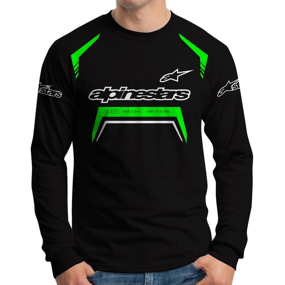 Best Seller Kaos Lengan Panjang Pria Ktm Racing Motorcross Trail Tld Gopro Sablon Plastisol Cotton C