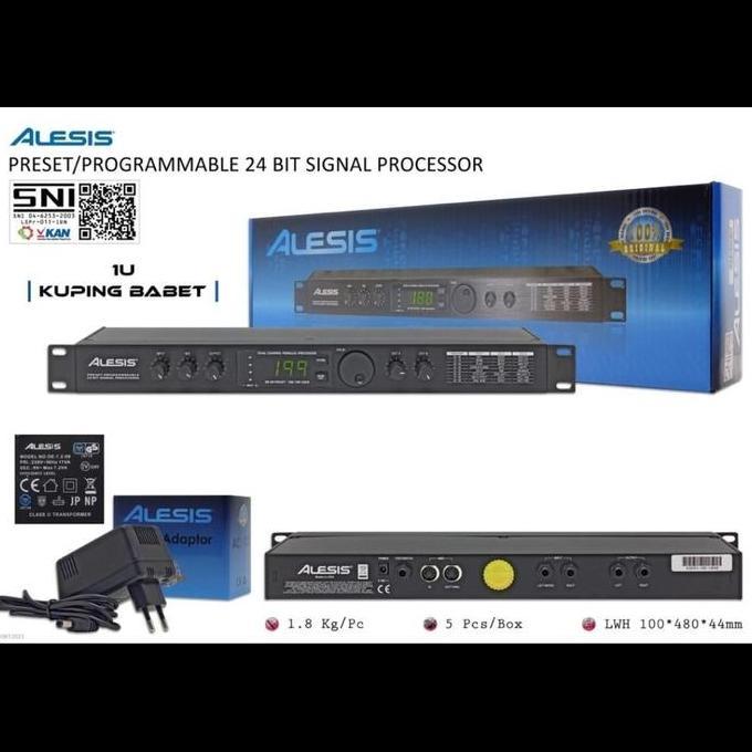 ALESIS MICROVERB 4 ( EFFECTS VOCAL ) MADE IN TAIWAN