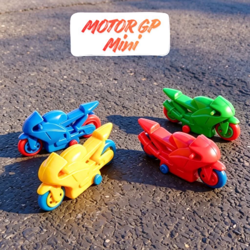 25 Pcs Mainan Moto GP Mini