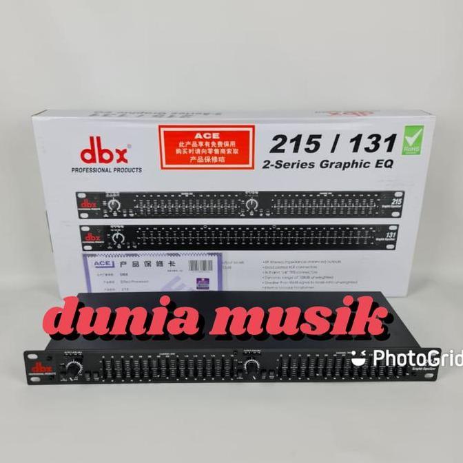 equalizer dbx 215 dbx215 dbx 215