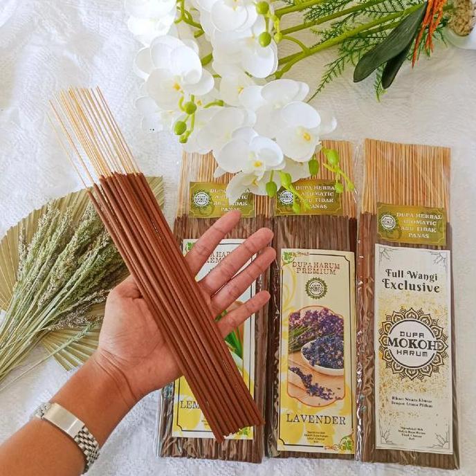 Paket Relax Pengusir Nyamuk & Lalat Alami (Lavender, Lemonggrass, Premium Mokoh Dupa) / Abu Dingin /