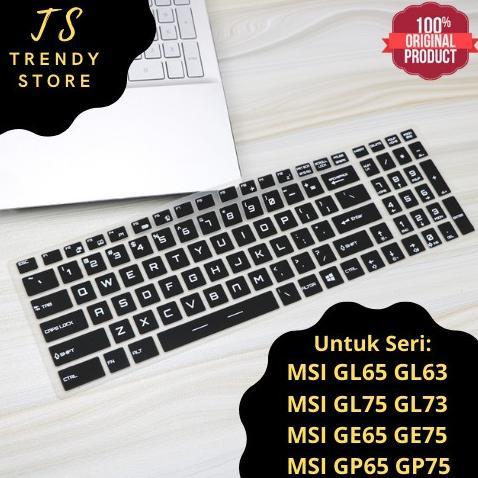 Keyboard Protector Cover MSI GL65 GL75 GL63 GL73 GE65 GE75 GP65 GP75 DISKON