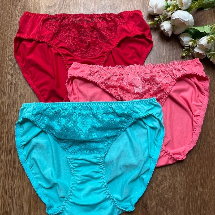 BRANDED PANTY SIZE L CELANA DALAM WANITA MODEL MINI MIDI BRANDED EXPORT