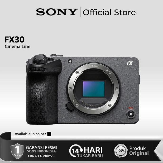 Sony FX30 Sony FX 30 Cinema Line Camera