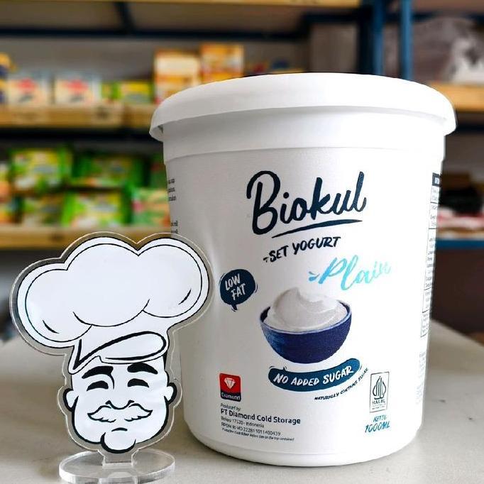 Yoghurt Biokul 1Kg Plain / Yoghurt Diamond 1Kg / Yoghurt Stirred Plain