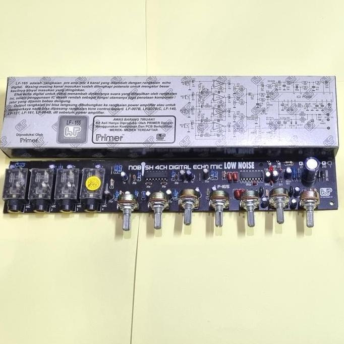4 Ch Low Noise Digital Echo Mic IC 2399 Karaoke Primer LF165