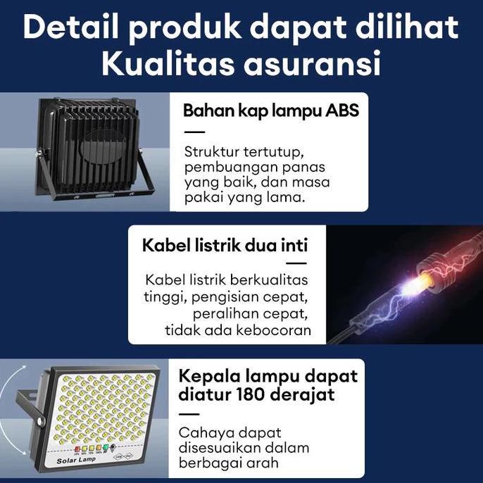 Light- Barang Spot1000W Lampu Tenaga Surya Led Super Terang Lampu Tenaga Surya Lampu Tenaga Surya He
