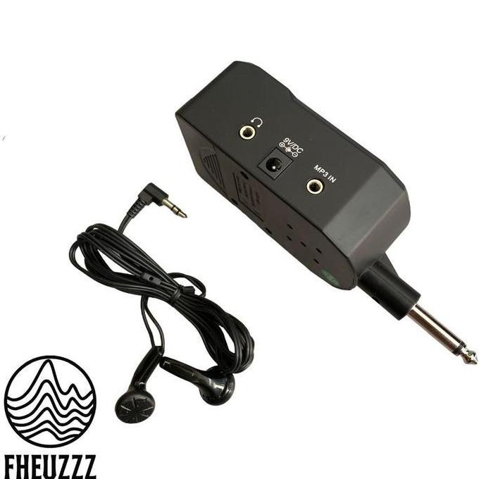 Mini Amp Ampli Amplifier Joyo Efek Distorsi Clean Gitar Akustik Elektrik Bass