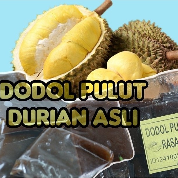 Dodol Pulut Durian Asli Rasa Durian Snack Tradisional